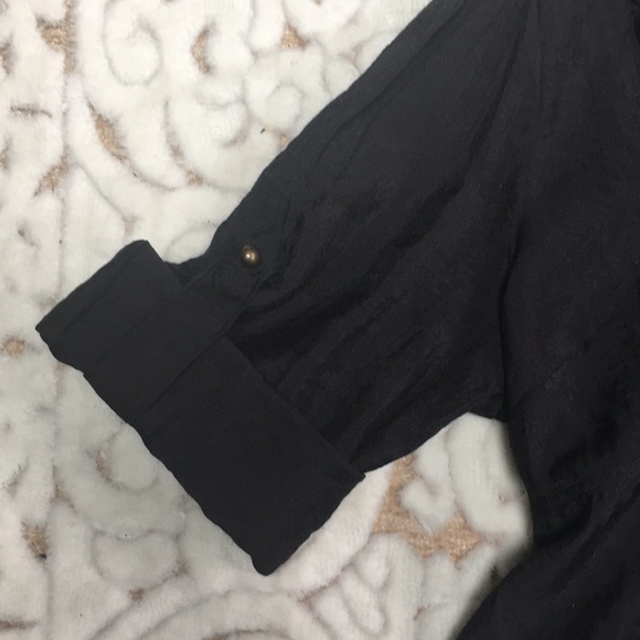 Sheer Button Detail Blouse - Picture 5 of 5